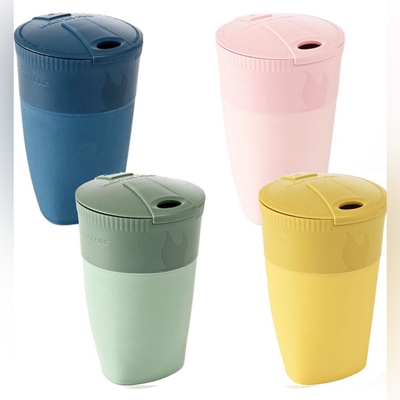 Light My Fire *NIB* 240ML Bioplastic Pack-Up Collapsible Cup, Blue - Picture 10 of 10